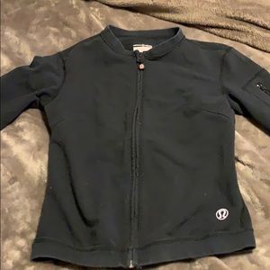 Ladies Lululemon 3/4 sleeve sweat top